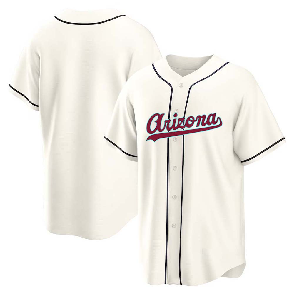Arizona Design Print Baseball Trikot Unisex Streetwear Locker Sommer Kurzarm Oberteile Herren Damen Kleidung Grafische Merch Shirts