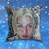 FFelix Lee SSKZ Pillow Case For Home Bedroom Car Office Decoration Living Room Sofa Cushion Cover Suitable