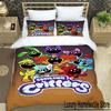 3D Cartoon S-smiling Critters Bedding Sets Exquisite Bed Supplies Set Duvet Cover Comforter Set Bedding Set Luxury Birthday Gift