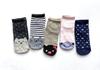 Ankle Summer Sneaker Cute Animal Sizes Women's Socks, Thin, Socks, Print, 23-25cm (Pattern Assorted) (5 Pairs)
