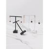 2Pcs Jewelry Display Rack T Shape Stand Show Charms Universal Professional Showcase Boutique Set Earrings Shelf