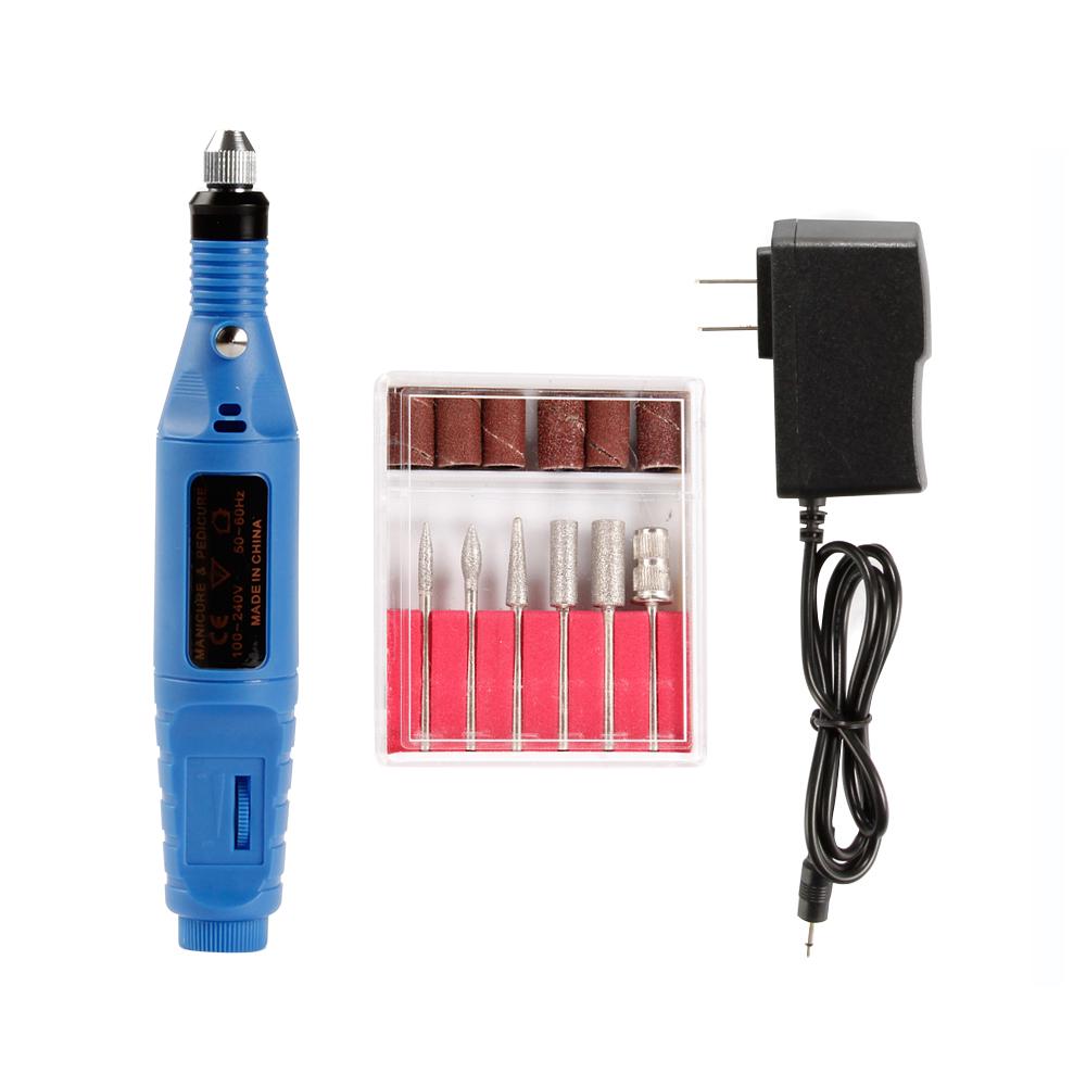 Electric Grinding Drill Manicure Polisher Set Nail Art Tools Professional Pen Type Nail Care Machine