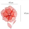 3D Simulated Flowers 47cm Colorful Artificial Butterfly Window Display Large-scale Layout Background Decoration Wedding Backdrop