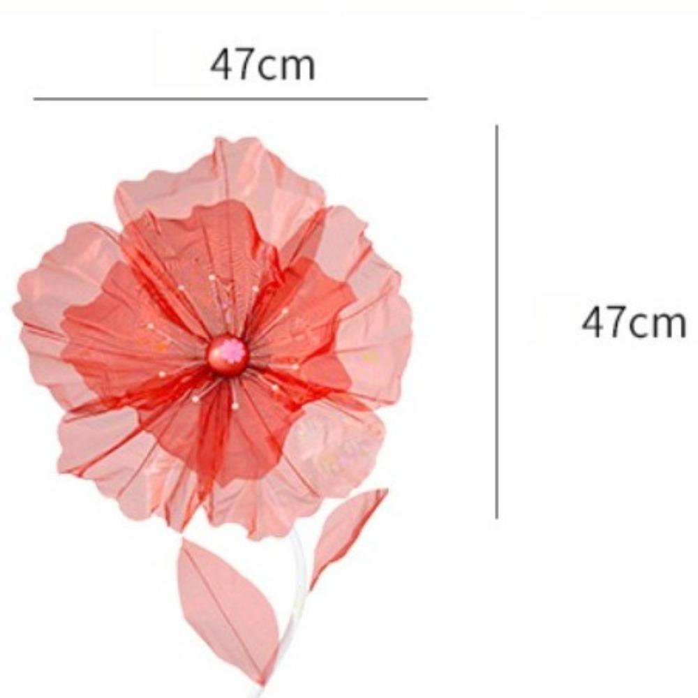 3D Simulated Flowers 47cm Colorful Artificial Butterfly Window Display Large-scale Layout Background Decoration Wedding Backdrop