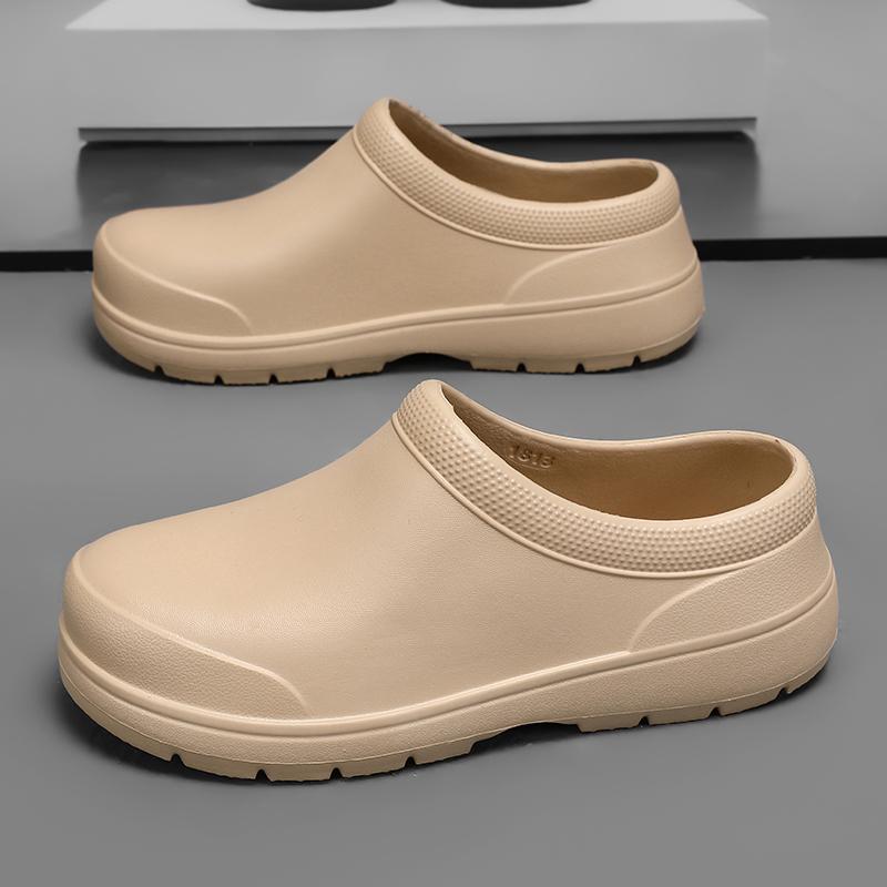 Fashion 2025 Men Women EVA Chef Shoes Non-slip Waterproof Oil-proof Shoes Comfortable Workers Slippers Outdoor Fishing Shoes