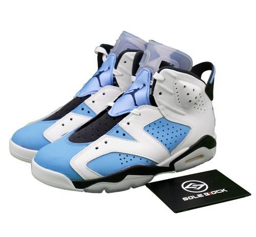 

Air Jordan Retro 6 UNC Университетский синий Каролинский синий Мужские CT8529-410 EU 41 синий