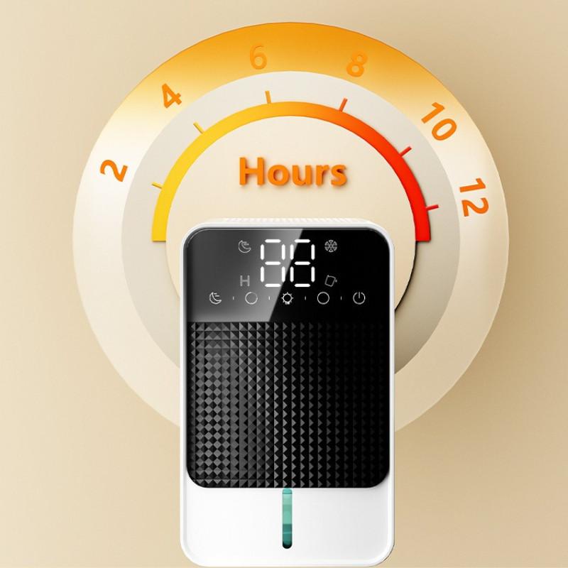 1500ML Digital Display Semiconductor Air Dehumidifier Air Purifier Large Capacity Household Bedroom Basement Air Dryer