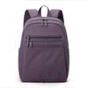 Solid Color Women Backpack Outdoor Student Schoolbag Travel Bag