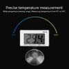 LCD Display Aquariums Thermometers with 30cm Depth Water Resistance For Saltwater  Freshwater Tanks With High Sensitivity