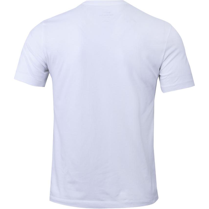 Nike Round Neck Straight Fit Printed Short Sleeve T-Shirt Men Tops White HJ3606-100
