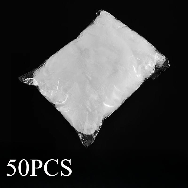 Фильтр-стойка для кухонной раковины с 50 сетчатыми фильтр-мешками, складная многоцелевая дренажная корзина, полка для сушки остатков супа и еды 50pcs Filter Bag