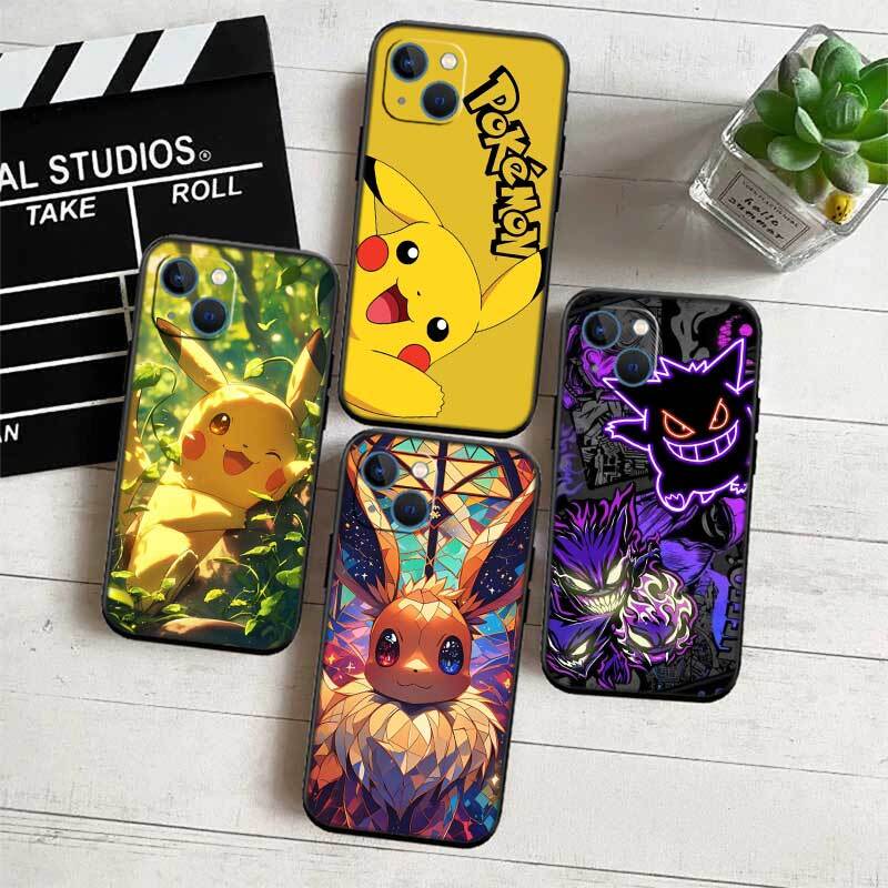 Cartoon Pokemon Phone Case for Motorola Edge 60 60s 70 G86 G56 G54 E14 G04S G45 G54 G64 X30 X40 X50 S30 S50 Pro Power Tylus