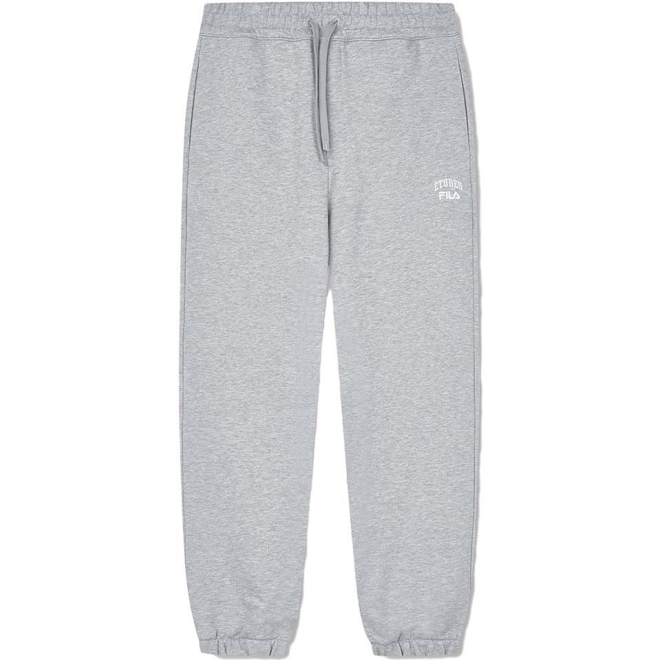 Fila X Études 2023 Winter New Knit Long Pants Cotton Pants Men Bottoms Floral-Gray F11M346603F-MG