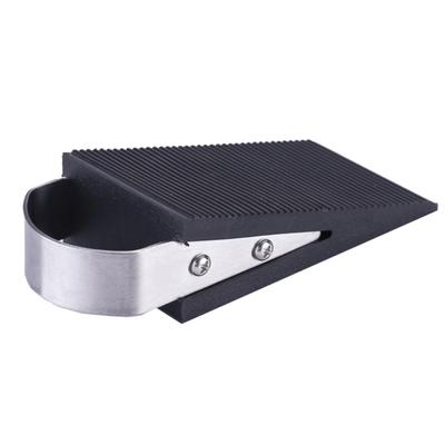 Door Stopper with Rubber & Stainless Steel Wedge Block Guard 1 Pack Wind Blocker