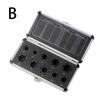 Forged Greater Strength Screws Remover Black Nuts Set Light Brightness Suitable For Manual Measurement Deviation