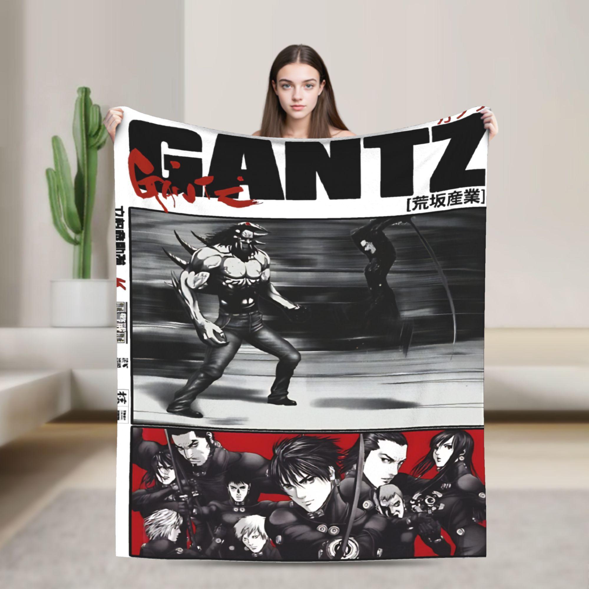 

kei kurono gantz Blanket Super Warm Pattern Plush Throw Blanket For Children Living Room Flannel Bedspread Bed Cover 75x100cm (30x40inch)