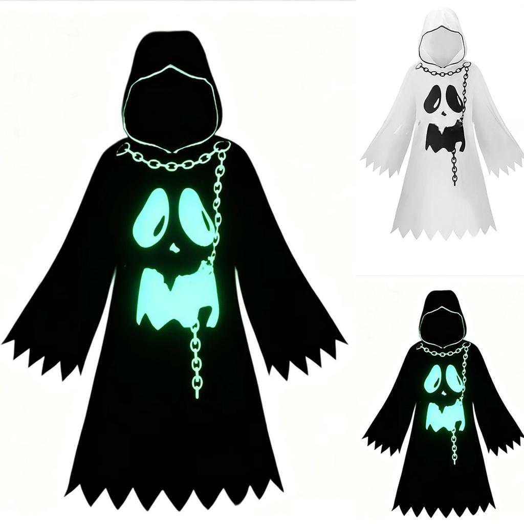 Kids Halloween Costume Cape In the Dark Party Outfit