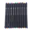 12 Pcs Sublimation Ink Pen Set Multicolor 0.4mm Fine Tip Heat Transfer Pen with Number 6 Adapter