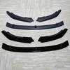 Front Bumper Lip Spoiler Splitter Diffuser For VW Golf 6 MK6 GTI GTD R R20 2008-2013 Canard Spoiler Body Kits Tuning ABS Black