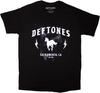 Deftones Men's Electric Pony T-Shirt Black | Officially Licensed Merchandise