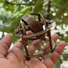 3 Inch Brass Small Armillary Sphere World Globe Handmade Marine Christmas Gift