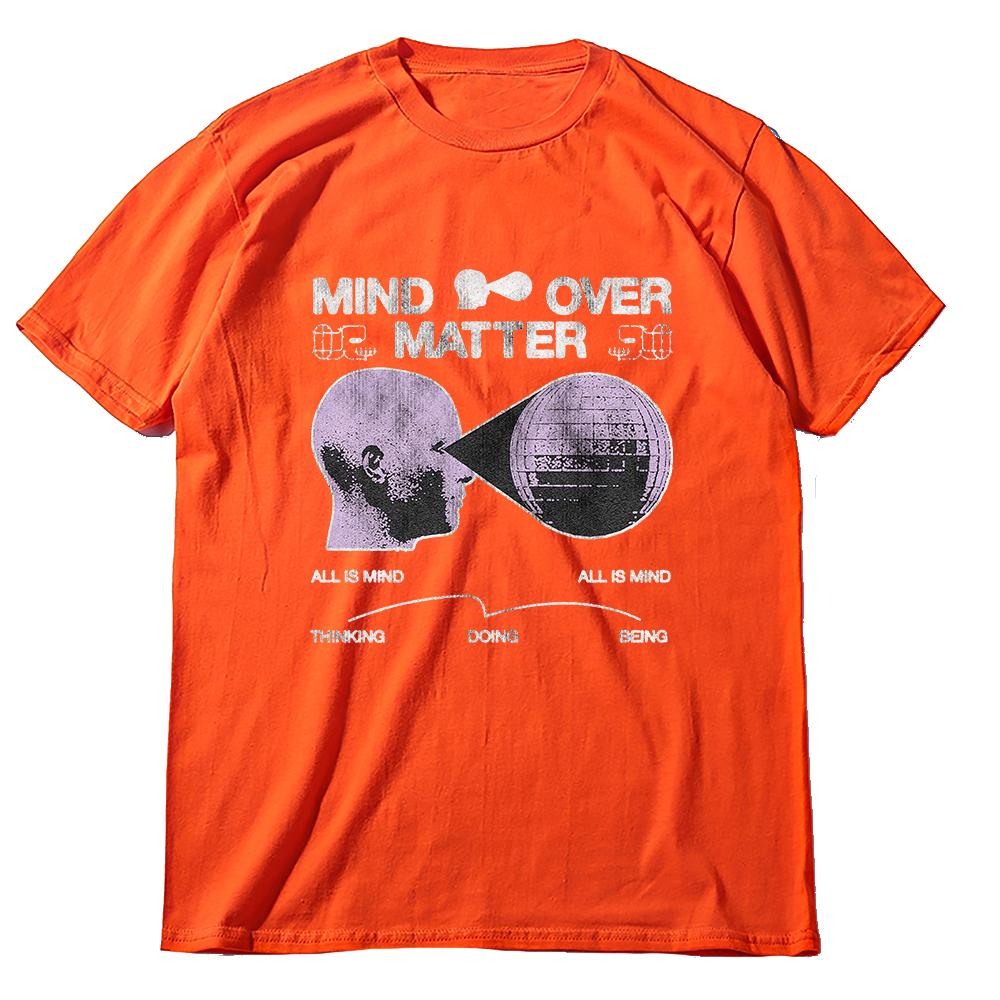 Coolmind ZF007 High Quality Exclusive Graphic 100% Cotton Men T Shirt Big Size Streetwear Loose Men Tshirt O-neck Tee Shirt Tops