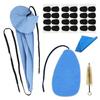 Sax Cleaning Brush Through Cloth Sax Cleaning Tool Set Tooth Pad