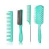Hair Combs Set Hairstyling Tools Home Barber Shop Women Men Universal Ple Massage Wet Dry Detangling Brush Hairdressing Tool