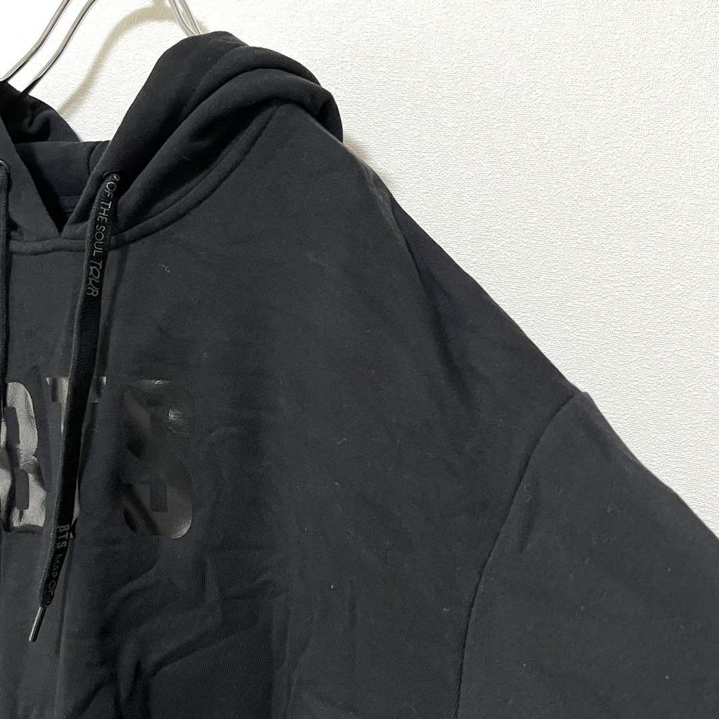 [USED] Vintage BTS hoodie, black, size L, Big Hit