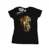 Marvel Womens/Ladies Avengers Endgame Infinity Gauntlet Splatter Cotton T-Shirt
