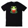 T-Shirt Niedlicher Frosch mit Herz MotivWird in neuem Fenster oder Tab geöffnet