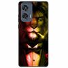 For Moto Edge 50 Fusion Case Silicone Space Animal TPU Soft Black Cover For Motorola Edge 50 Fusion Cases 50Fusion Cool TPUCover