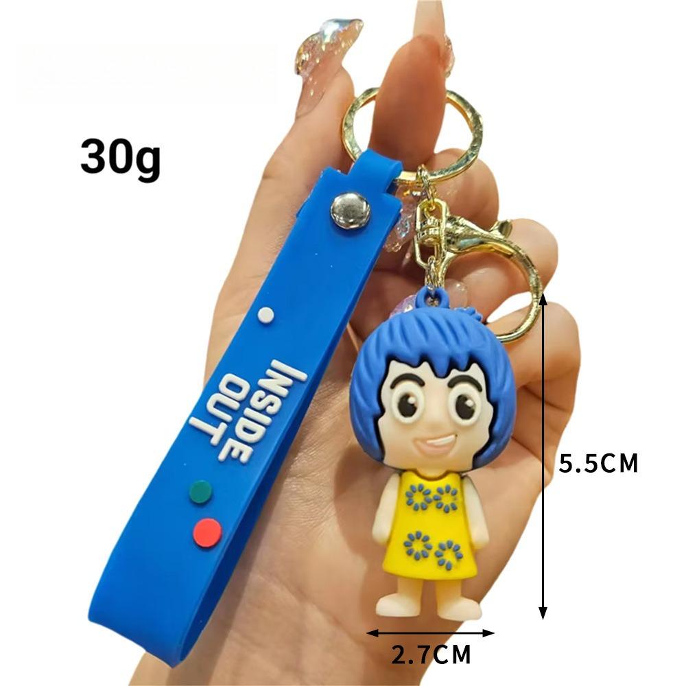 Cartoon Keychain Pendant, Wooden Stick Figure, Key Chain, Blind Box, Tide Play Pendant.