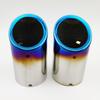 accessoir de exhaust muffler end pipe protector tail decorative tip sus#304 stainless steel auto parts For Mercedes Benz C180K