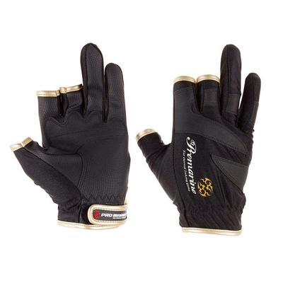 PRO MARINE Stretch Gloves EX BKGD WPC018-BKGD (3 Fingers)