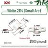 **Arc-Shaped Wire Crimping Clips - For Electric Wire Fixing**