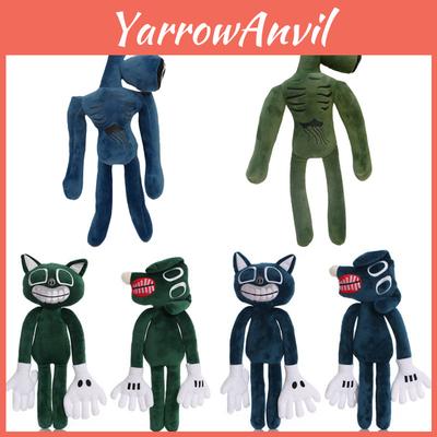 Siren Head Horror Plush Toy With Crooked Neck In Green Color