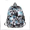 Fashionable Middle School Student Backpack Nylon Lightweight School Bag With Padded Shoulder Straps For Teens