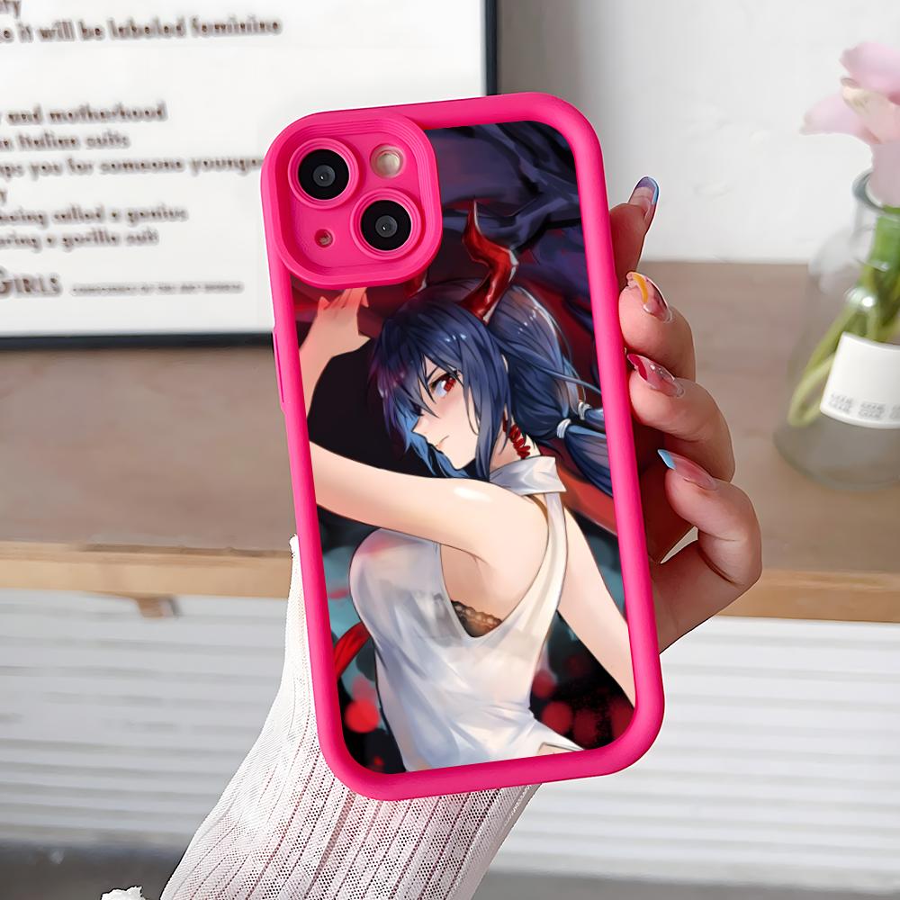 

Arknights Человек Утолщенный ТПУ Чехол для Мобильного Телефона для iPhone 17 16 15 14 13 12 11 Air Pro Max Plus Цветной Чехол iPhone 15 Pro