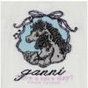 Ganni Women Pony Logo Wool Mix Knit A1150016
