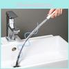 Drain Sink Cleaner Brush With Spiral Bristles For Effective Removal Clog