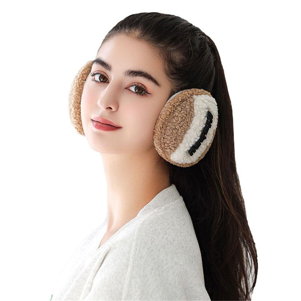 Soft Furry Ear Warm Protector In Cold Weather Foldable Winter Ear Muffs for Women & Men