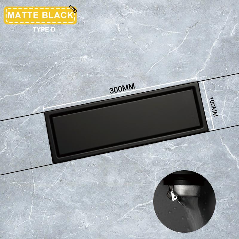 Kartáčované Zlato Neviditelný Dlaždicový Podlahový Odtok Nerezová Ocel 304 Sítko na Nečistoty Deodorant Podlahový Odtok Koupelnové Kuchyňské Doplňky