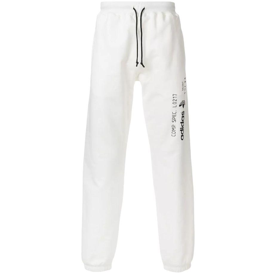 

Adidas Originals X Alexander Wang Collaboration Sports Fashion Jogging Lace-Up Casual Pants Men bottoms White CV5053 2XS