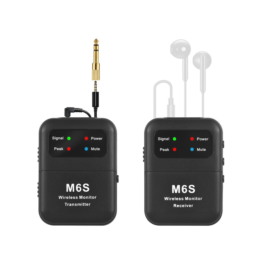 2,4 GHz bezdrátový sluchátkový monitorovací přijímač Dobíjecí přijímač bezdrátového systému pro sluchátkový monitor