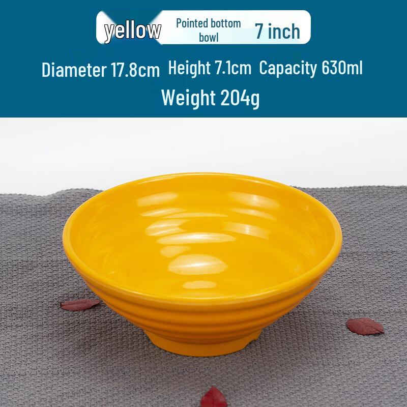 

Tian Yanjing A3 Melamine Imitation Porcelain Noodle Bowls (10 Pack)
