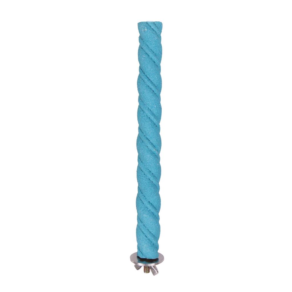 Parrot Wood Stand Stick: Bird Perch with Pepper for Claw Grinding and Climbing.