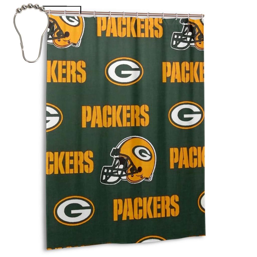 Green Bay Packers American Football Team 6 Shower Curtain 55x72 In