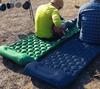 Single mattress with pump, foldable travel mat, Father's Day