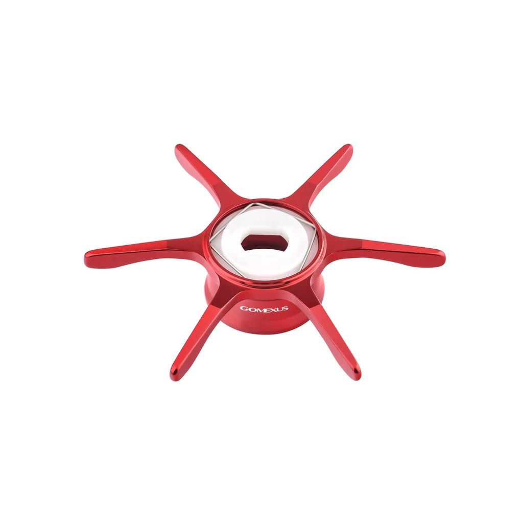 Gomexus Star Drag for Shimano Antares DC and Metanium Baitcasting Six Arms ST-S Reels, Aluminum, 5.4g Ultra-Lightweight, Right-Handed/Left-Handed,